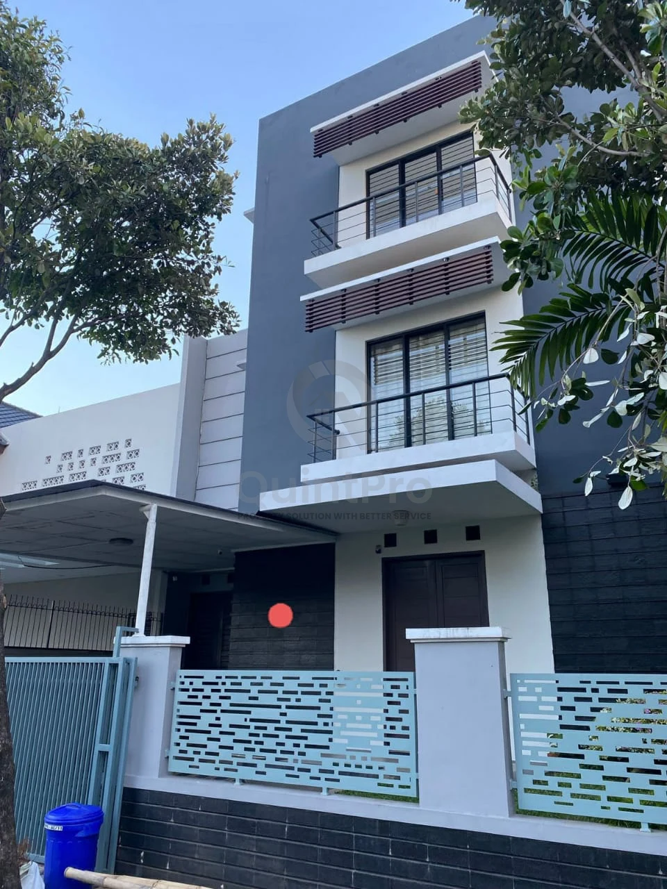 Rumah 4+1KT 3 Lantai Puspita Loka BSD, Modern Minimalis Semi-Furnished SHM — foto 2