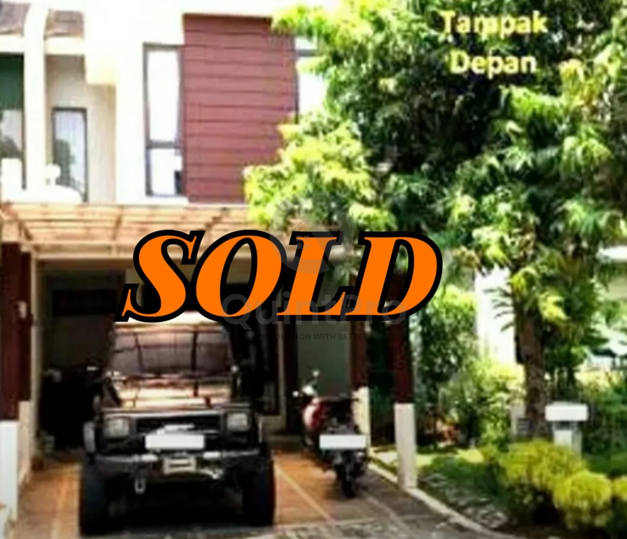 Rumah 3+1KT di Foresta BSD City, 2 Lantai SHM Halaman Hijau