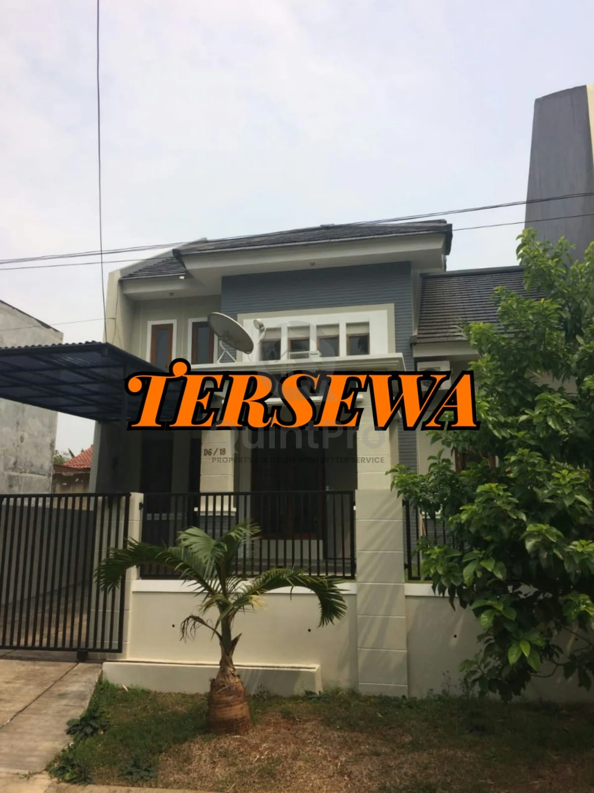 Rumah 3+1KT Disewa di Nusa Loka BSD City, Desain Modern Minimalis 2 Lantai
