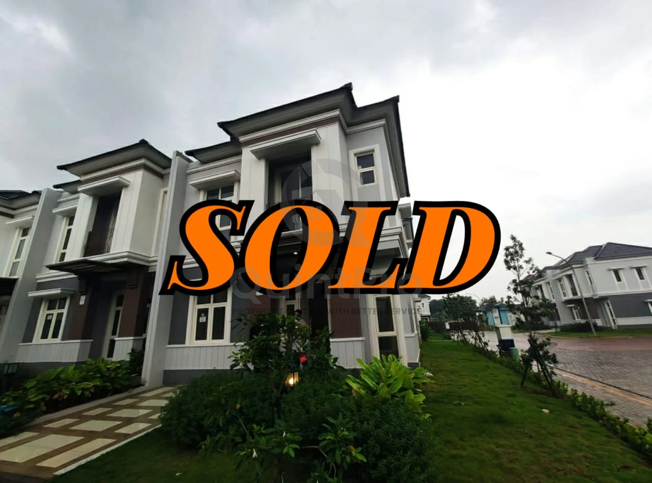 Rumah Modern 3KT di The Savia BSD City, Halaman Asri 2 Lantai