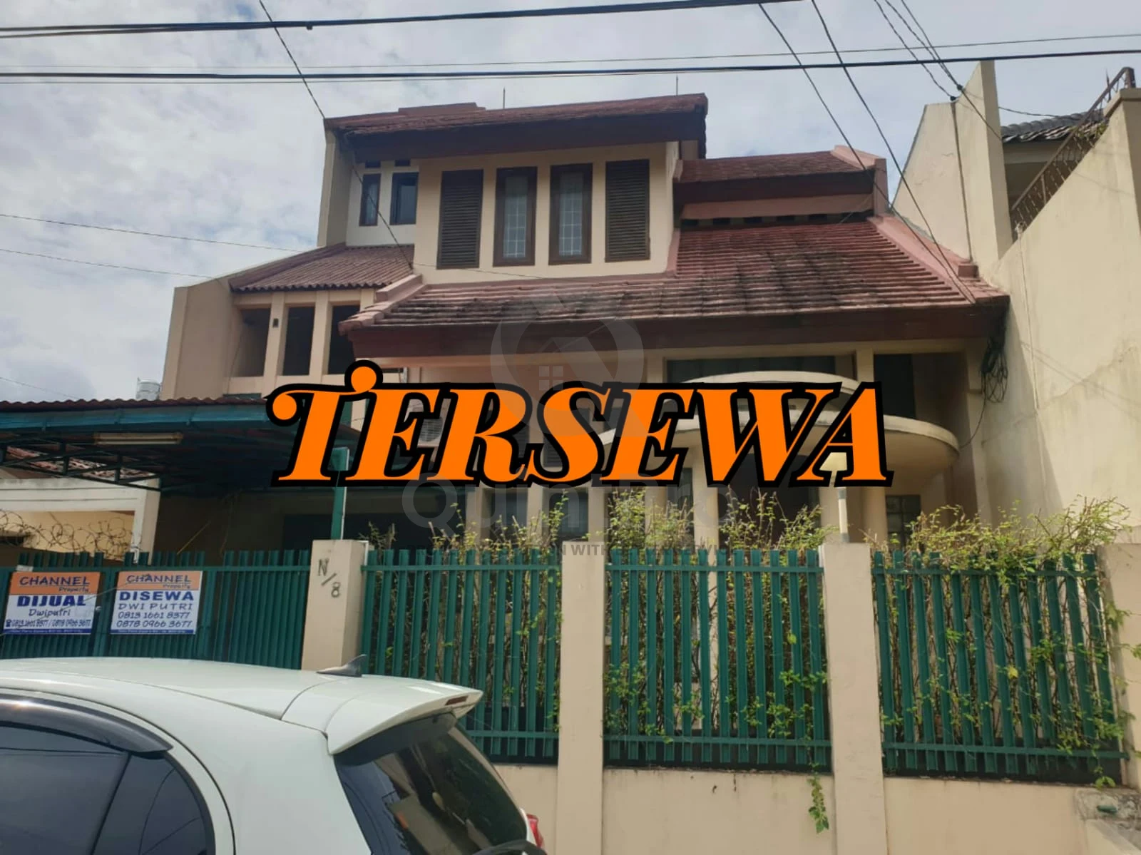 Rumah 4+1KT di Pamulang Permai, 2 Lantai Atap Limasan SHM