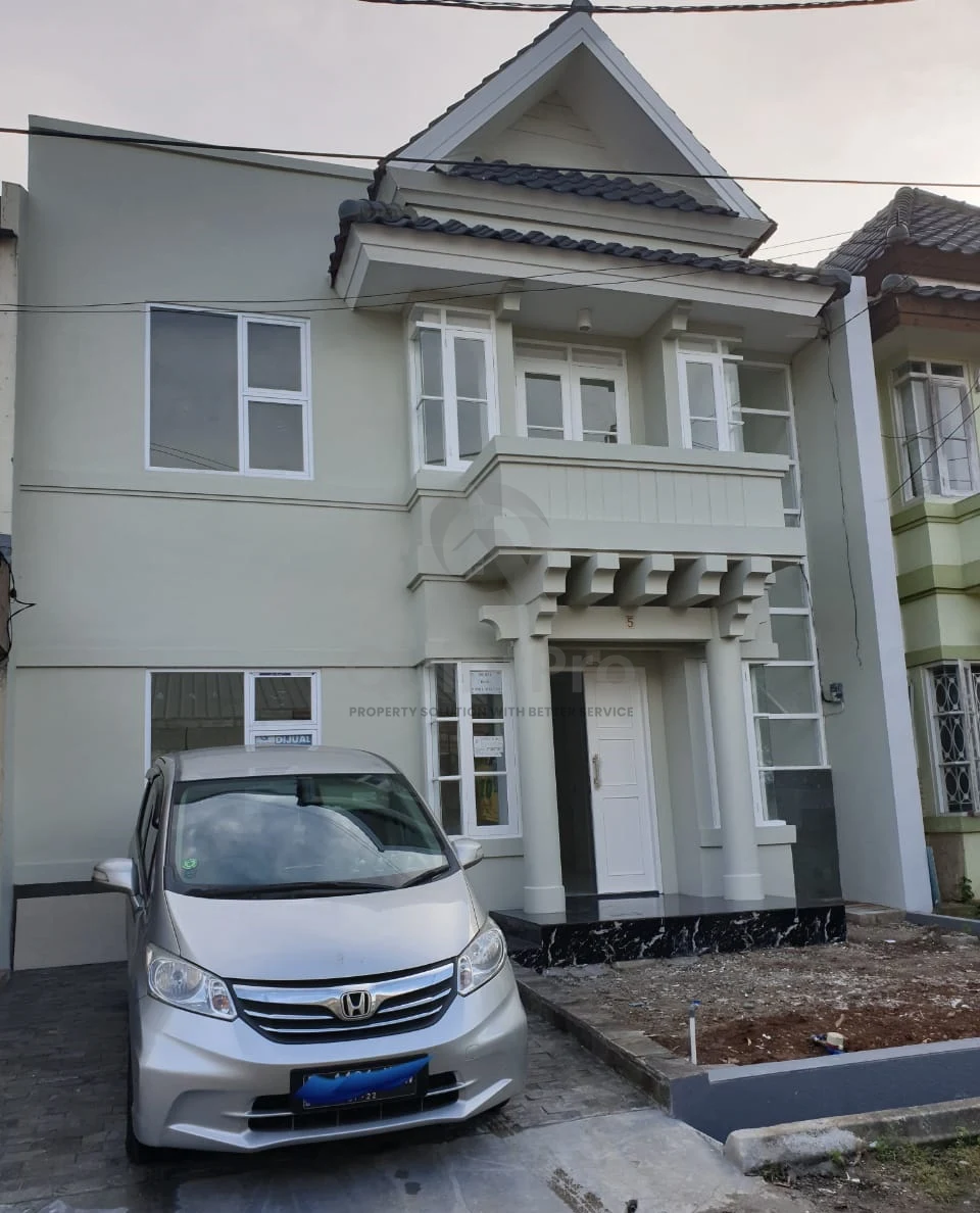 Rumah 4KT 2 Lantai di Bukit Chedi Karawaci, SHM Semi-Furnished Bebas Banjir