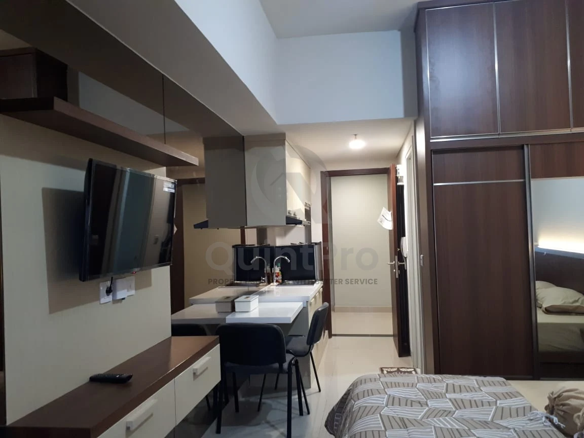 Apartemen Studio 28m² Parkland BSD City, Furnished Lengkap Dekat AEON — foto 3