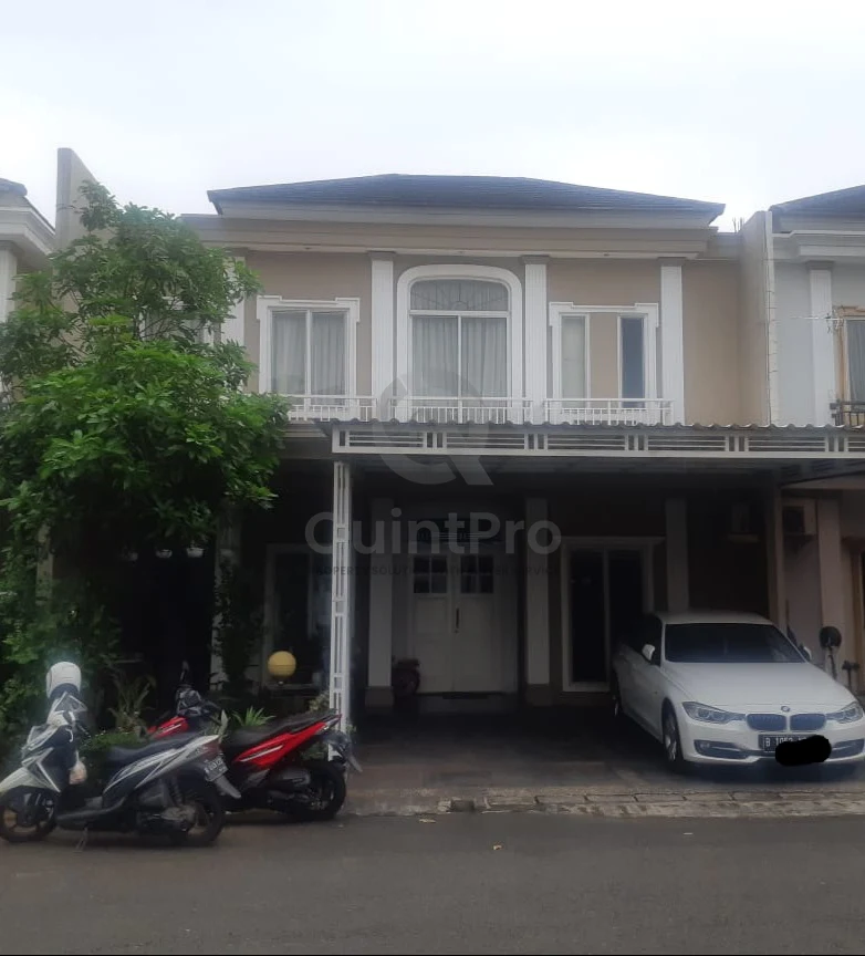 Rumah 3+1KT 200m² di Bavaria Modernland BSD City, 2 Lantai SHM Siap Huni