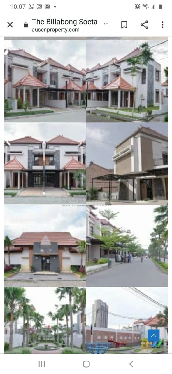Rumah Modern 3KT 2 Lantai di Billabong Soeta Soekarno-Hatta, Carport Minimalis — foto 2