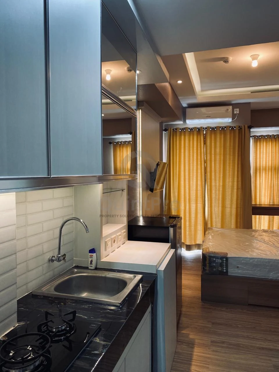 Apartemen Studio 23m² Akasa BSD City, Lantai 16 View Kolam Renang Furnished — foto 2