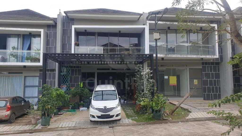 Rumah Modern 4KT 2 Lantai di Suradita Cisauk, SHM Kolam Renang Cluster