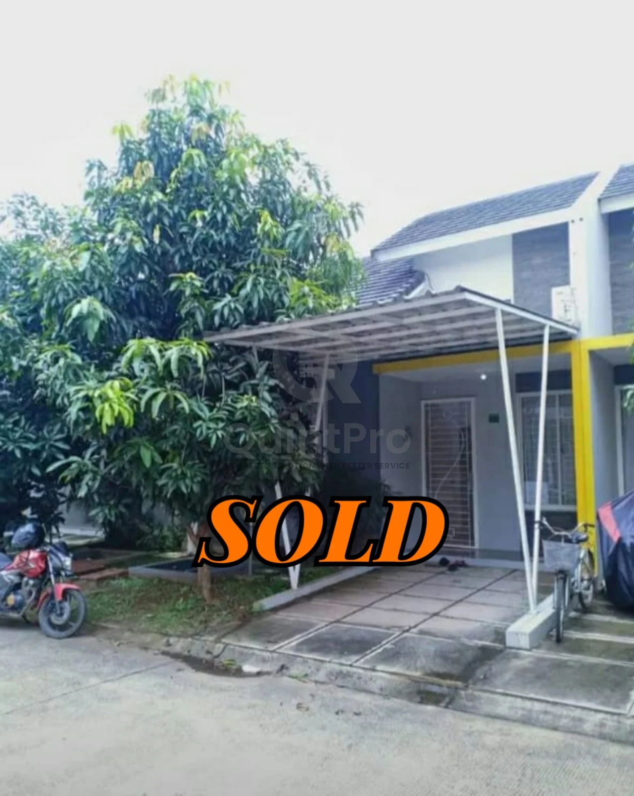 Rumah 2KT 84m² di Serpong Garden 2 Tangerang Selatan, SHM Halaman Asri