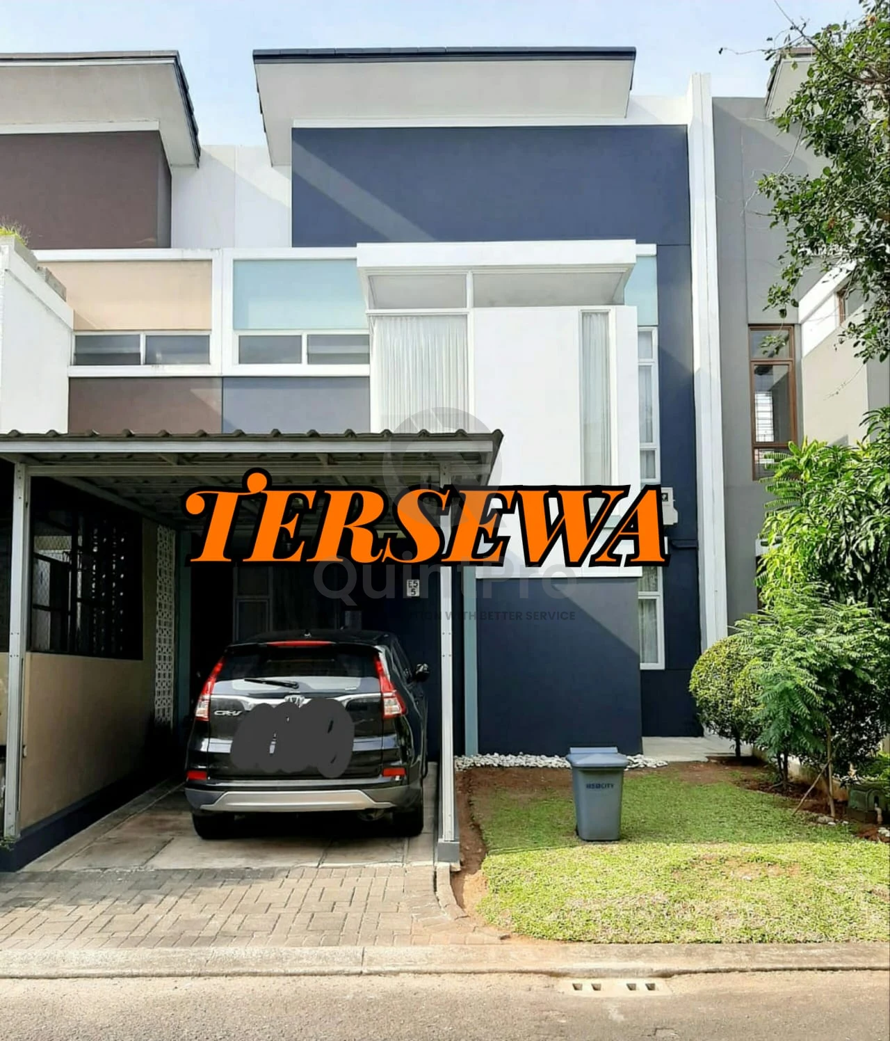Rumah 3+1KT Disewa di The Icon BSD City, Modern Minimalis 2 Lantai