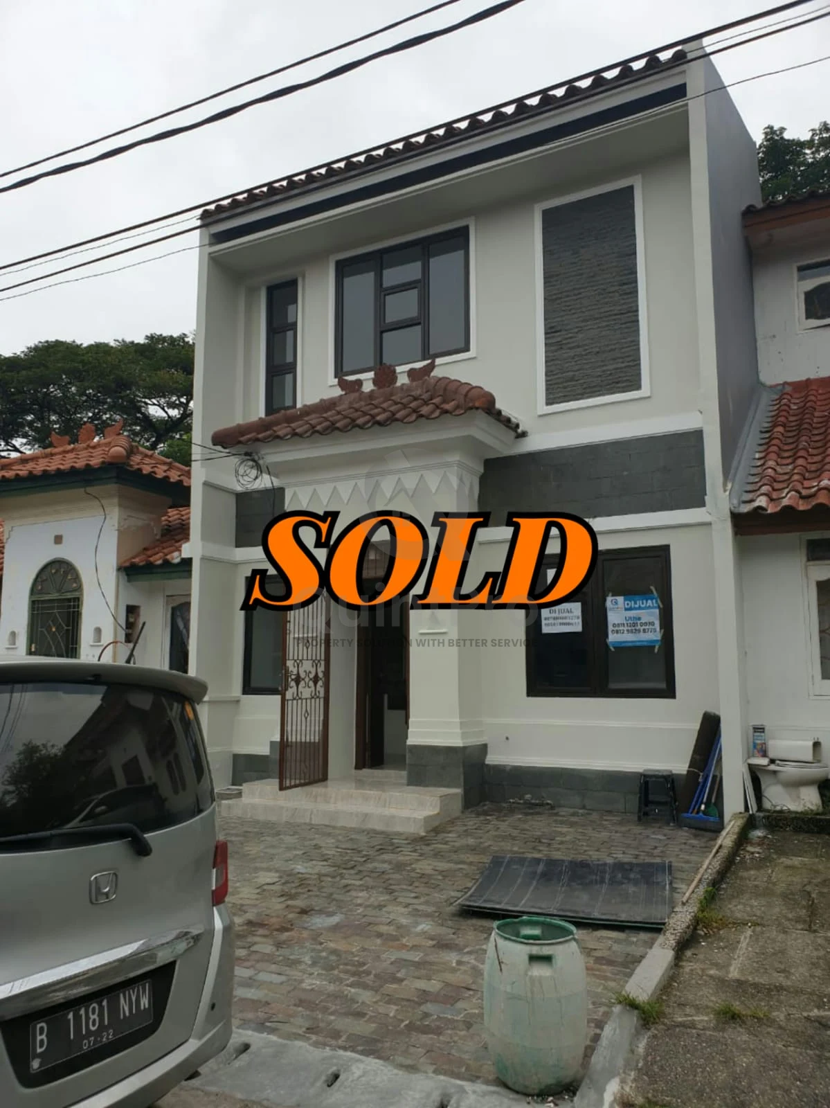 Rumah Modern 3+1KT 2 Lantai di Karawaci Tangerang, SHM 150m² Siap Huni