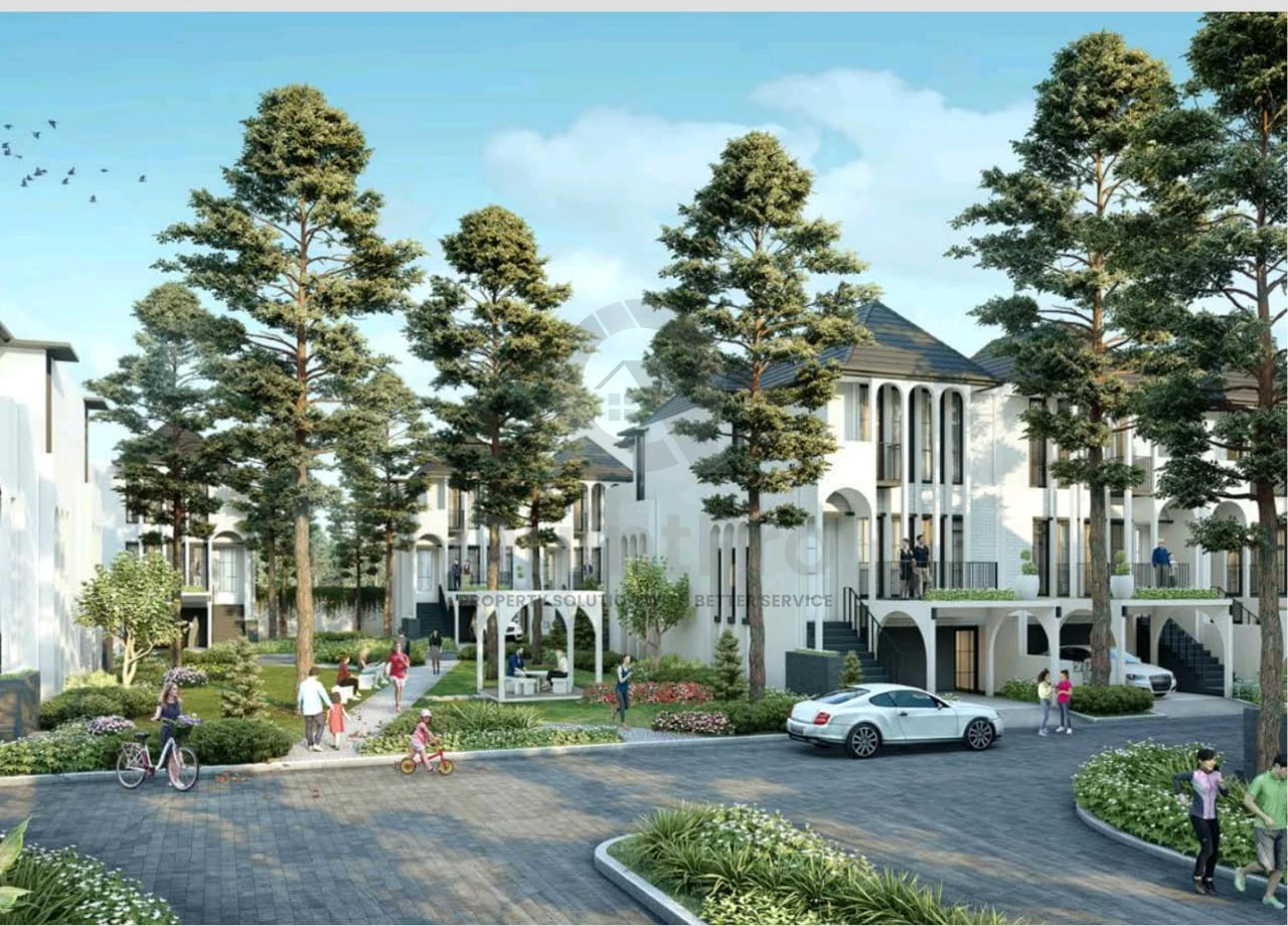 Rumah Modern 5+1KT di Aether Greenwich Park BSD, 3 Lantai Design Architect — foto 2