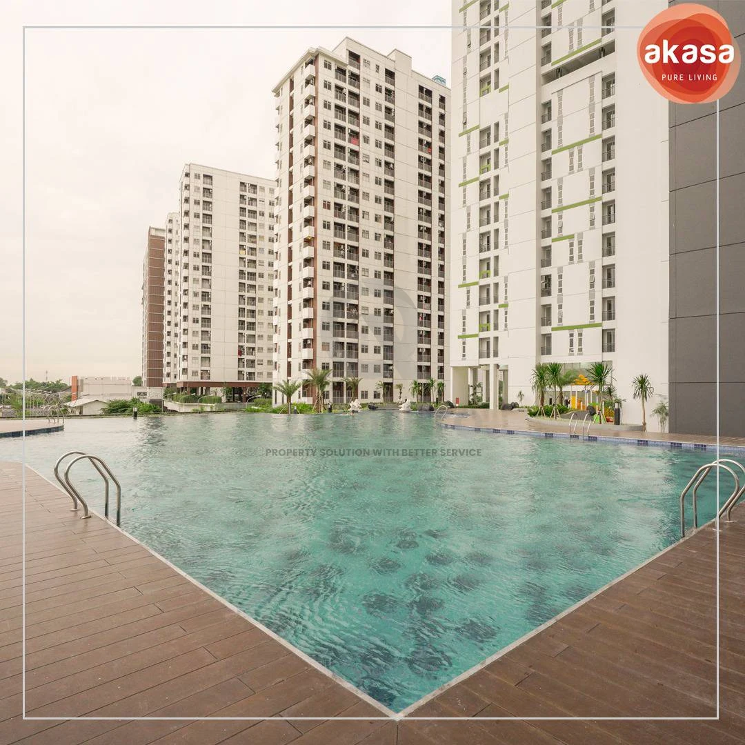 Apartemen Studio 22m² Akasa Pure Living Serpong, Furnished Lengkap Siap Huni