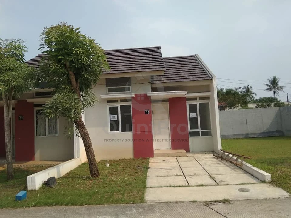 Rumah 2KT 72m² di Malta Sentral Tangerang, SHM Halaman Hijau Asri