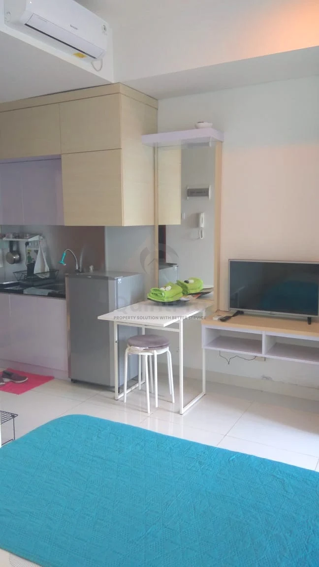 Apartemen 1BR 30m² Roseville BSD, Modern Minimalis View Kolam Renang — foto 5