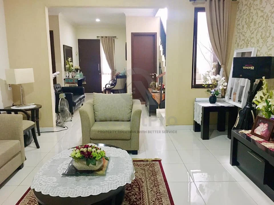 Rumah 4+1KT 2 Lantai di Anthea BSD City, Modern Asri Halaman Hijau SHM — foto 5