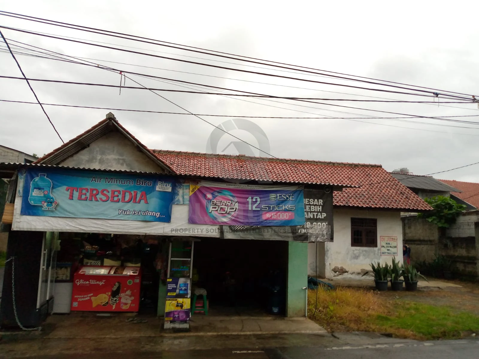 Rumah 2KT 550m² Tanah di Pamulang Tangsel, Hitung Tanah SHM
