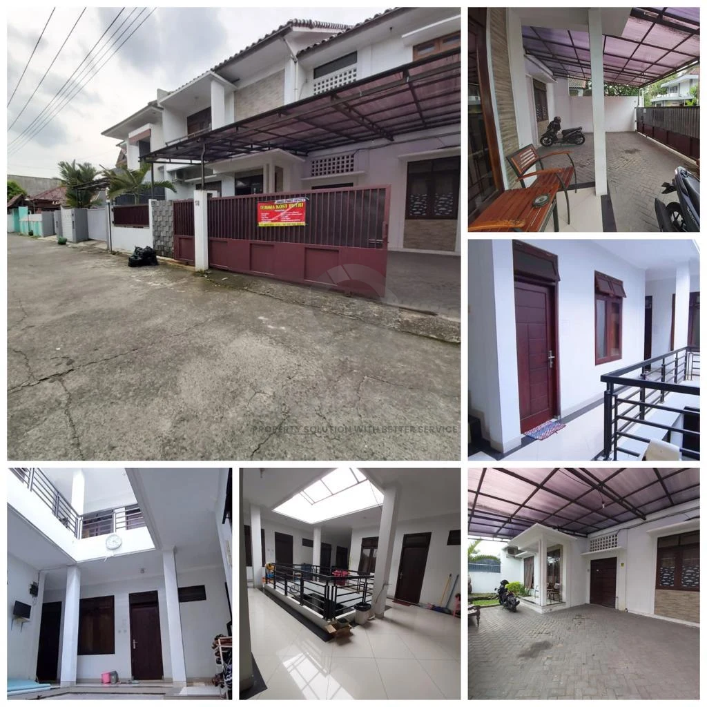 Rumah Kost 14 Kamar 14 WC di Sleman Yogyakarta, 400m Ring Road SHM Fully Booked