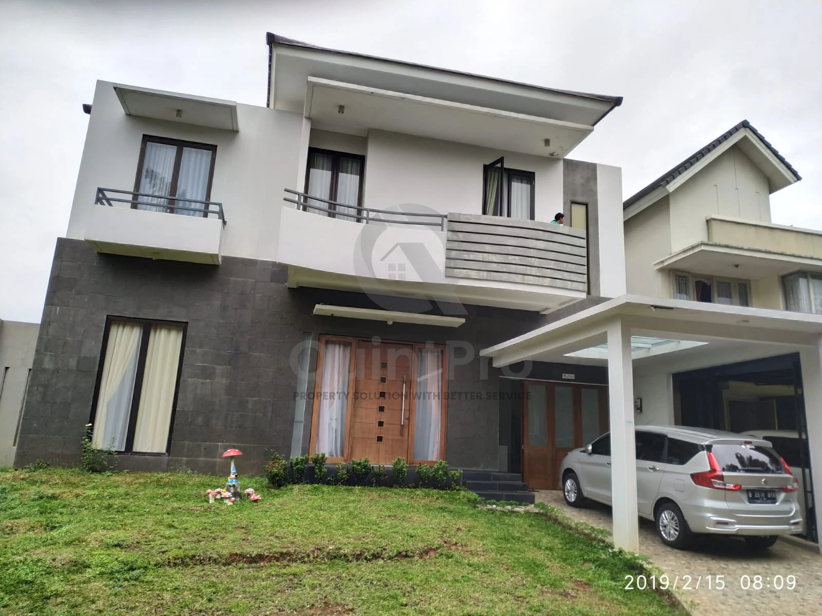 Rumah 5KT 2 Lantai di Carabean Delatinos BSD, Modern Minimalis SHM Semi-Furnished — foto 2