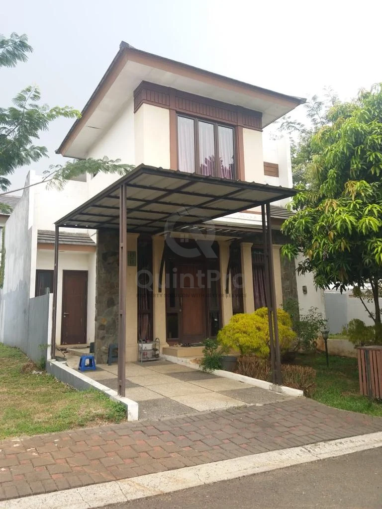 Rumah Modern 4KT 2 Lantai di The Avani BSD, SHM Halaman Asri