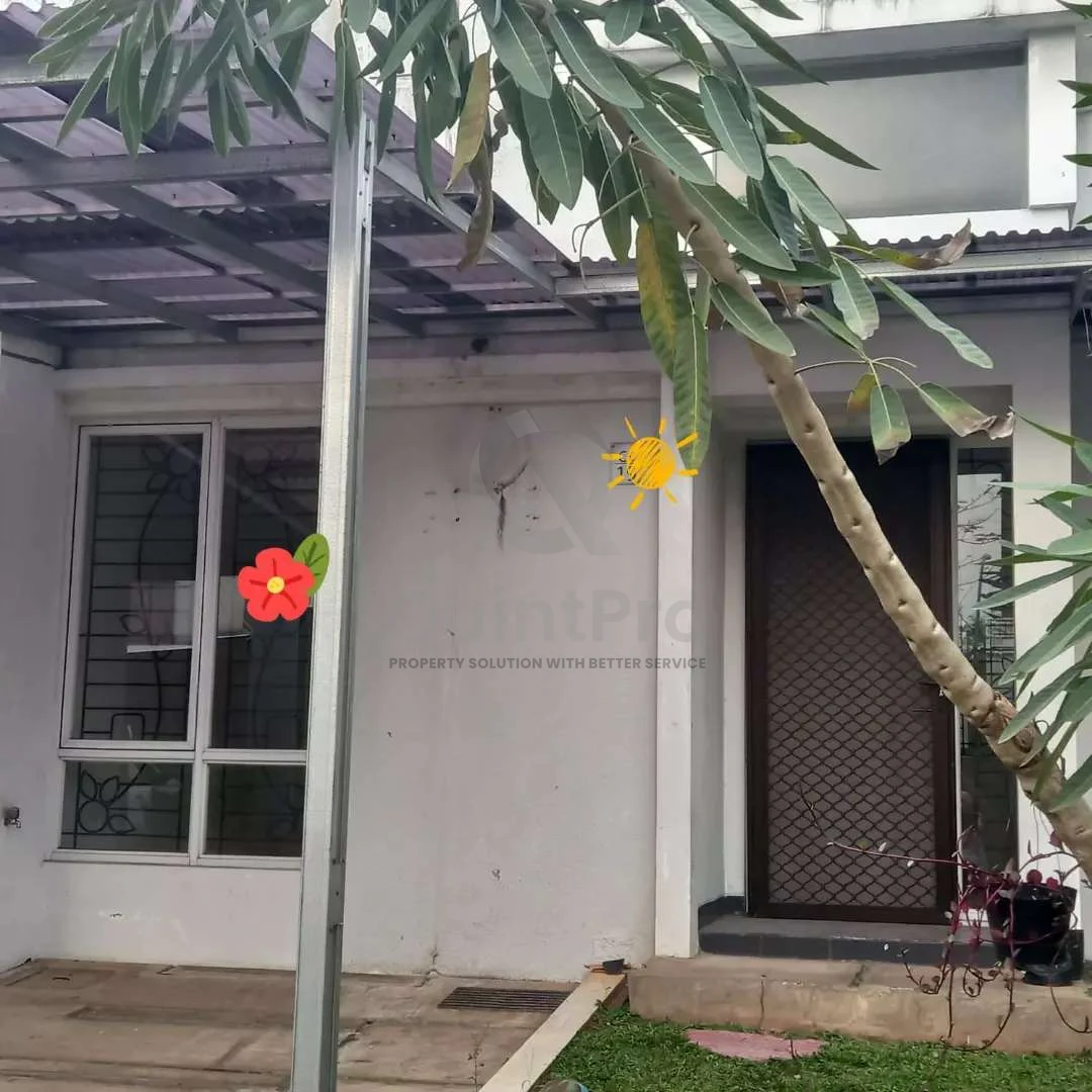 Rumah 2KT 1KM di Cosmo The Icon Serpong, Halaman Asri PPJB