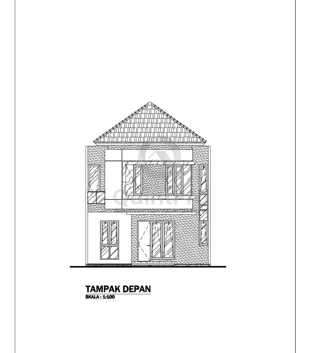 Rumah Hook 3+1KT Modern Minimalis di Kencana Loka BSD, Sedang Dibangun SHM