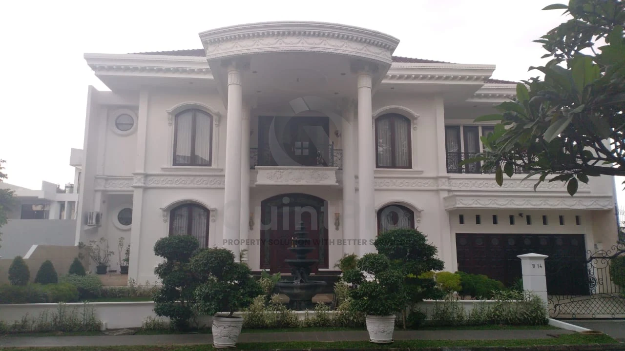 Rumah 6+6KT 783m² di Terrace Golf BSD, 2 Lantai Kolam Renang Full Furnish