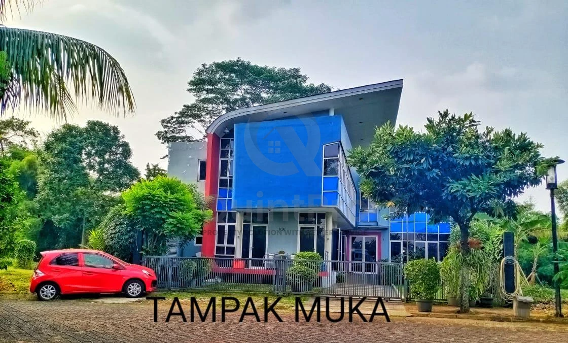 Rumah 6+1KT 2 Lantai di Bukit Golf Terrace BSD, 519m² SHM Taman Luas