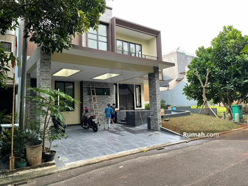 Rumah Modern 5KT 350m² di De Rio Delatinos BSD, Siap Huni SHM — foto 4