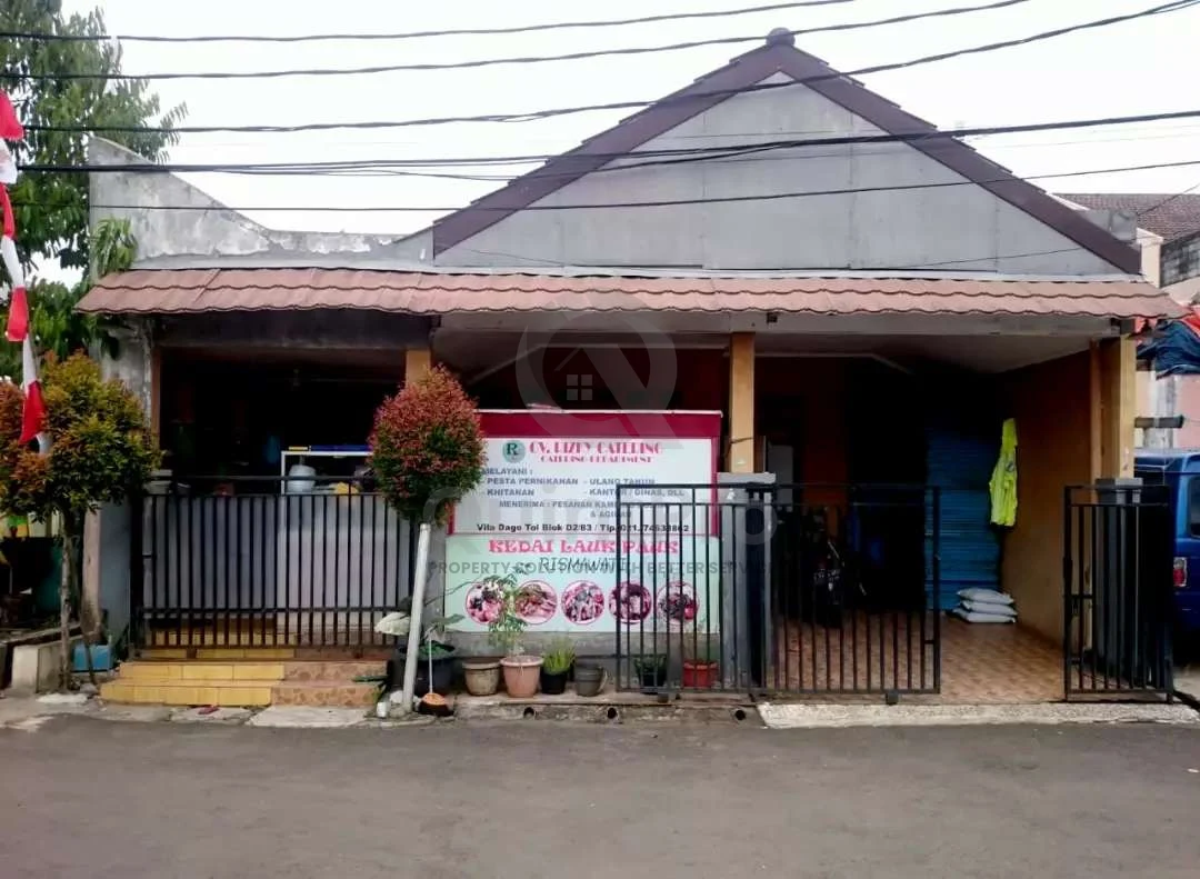Rumah 3KT 80m² di Villa Dago Toll Tangerang, 2 Lantai PPJB Garasi