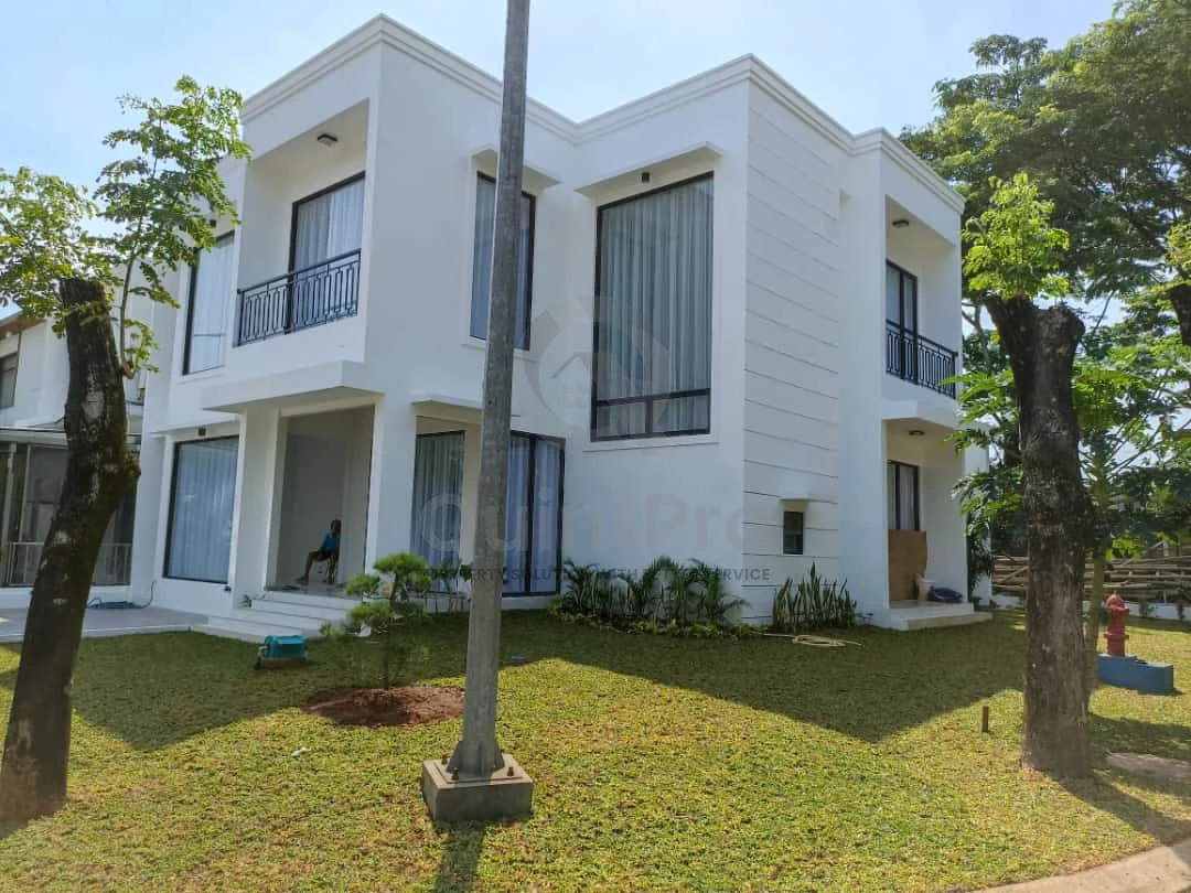 Rumah Modern 4+2KT 2 Lantai di Foglio Foresta BSD, Halaman Asri PPJB