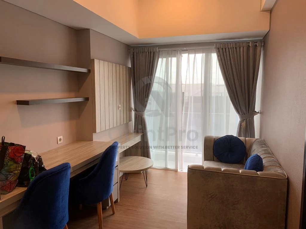 Apartemen 1BR 40m² Casa De Parco BSD, Modern Minimalis Siap Huni — foto 2