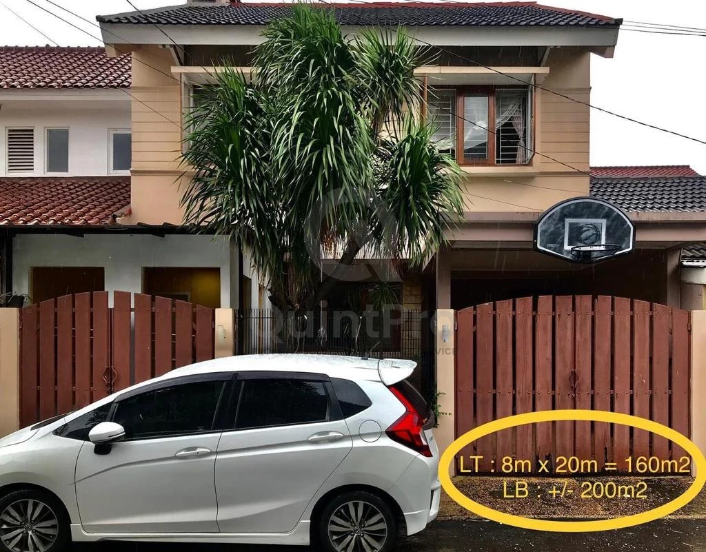 Rumah 5KT 200m² di Griya Loka BSD, 2 Lantai Taman Asri SHM