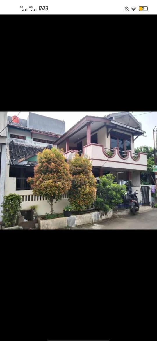 Rumah 6KT 3KM di Pondok Benda Indah Pamulang, 2 Lantai 123m² SHM — foto 3