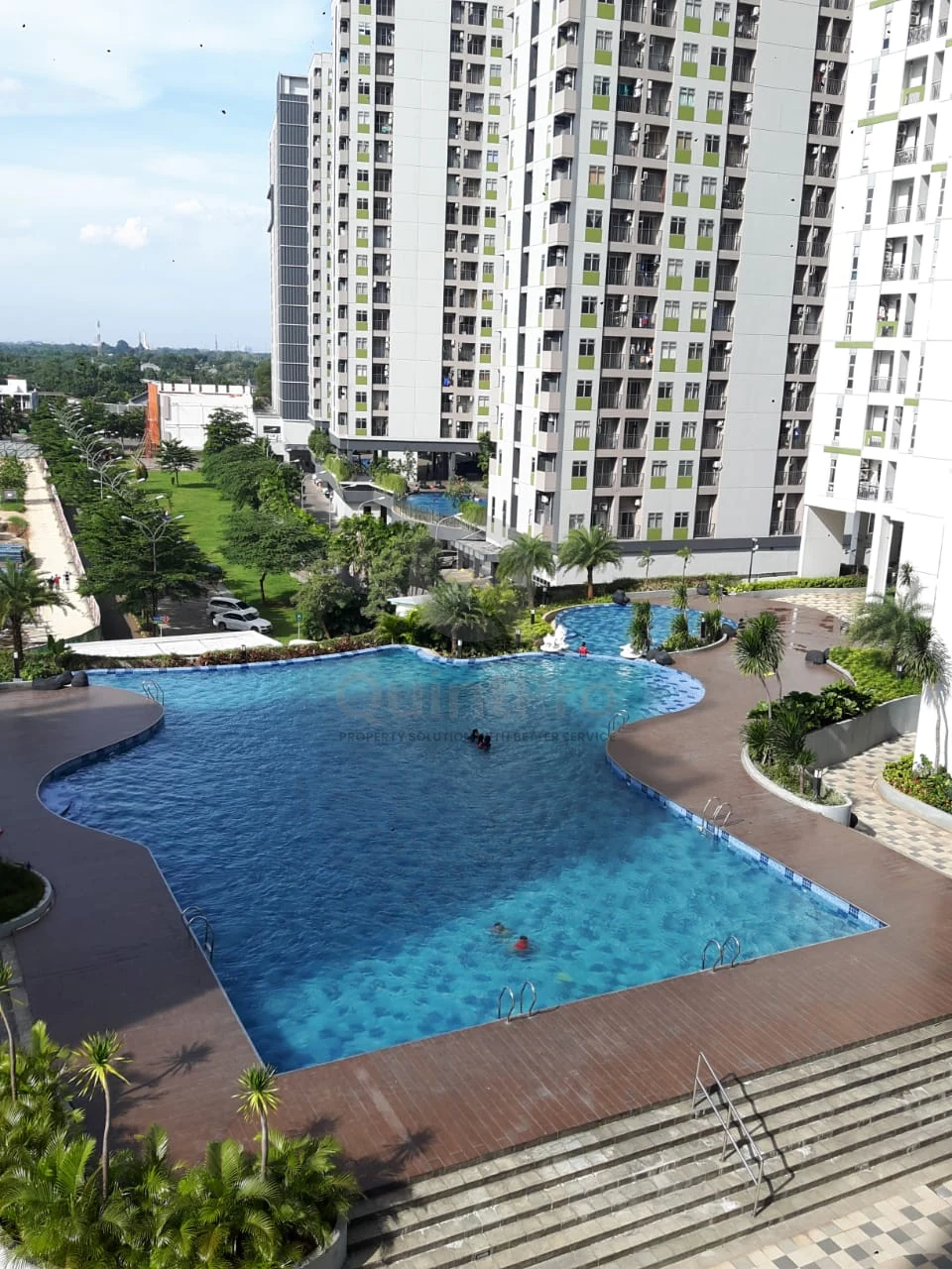 Apartemen Studio di Akasa BSD, View Kolam Renang SHM Furnished
