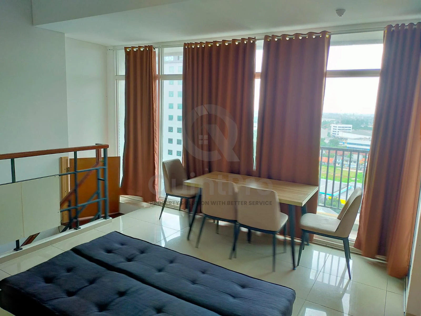 Apartemen 1BR 73m² di Treepark City Cikokol Tangerang, View Luas HGB — foto 5