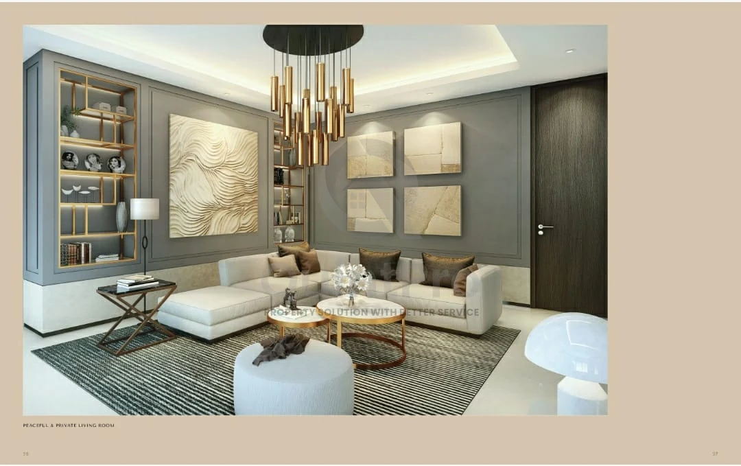Rumah Modern 4+2KT di Enchante BSD, 3 Lantai Lift Semi-Furnished SHM — foto 5