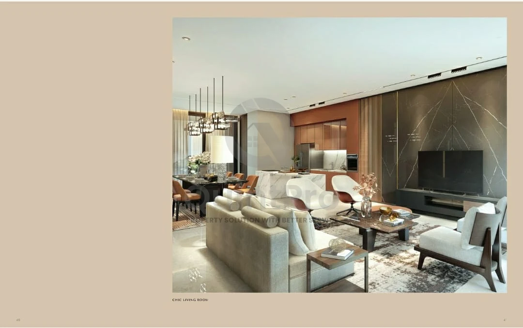 Rumah Modern 4+1KT di Enchante BSD, 3 Lantai Lift Semi-Furnished SHM — foto 2