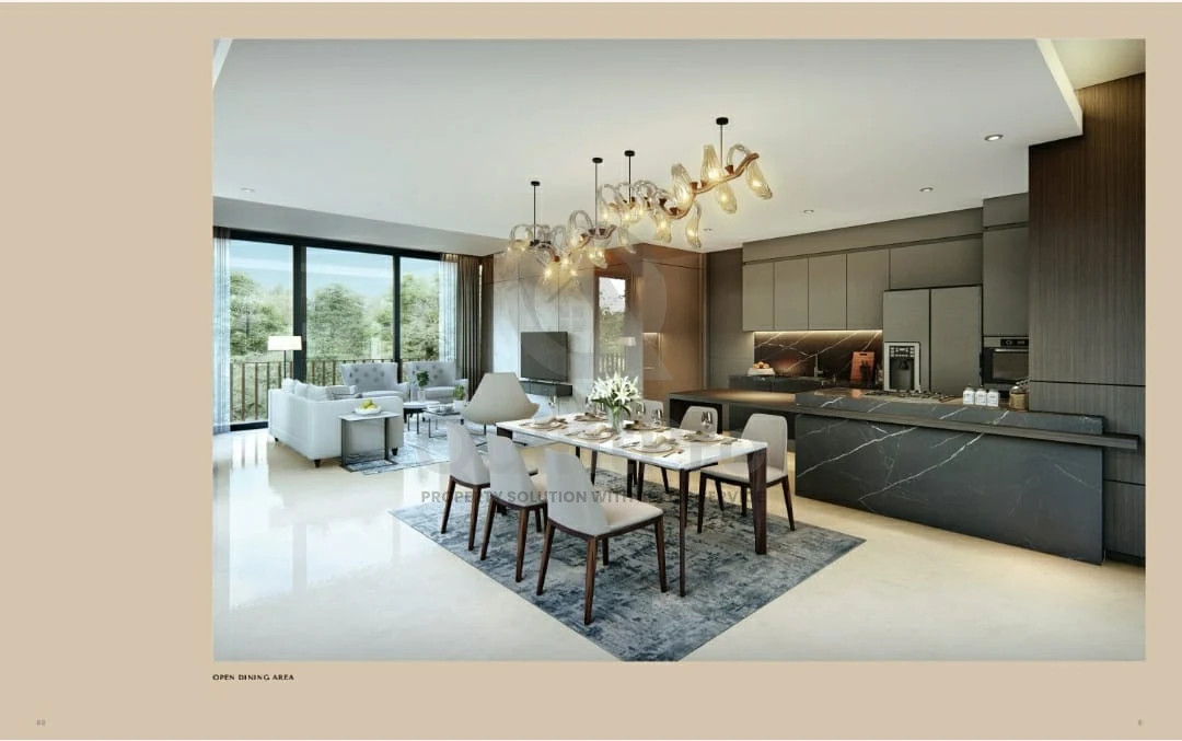 Rumah Modern 4+1KT 398m² di Enchante BSD, 3 Lantai Lift SHM Semi-Furnished — foto 5