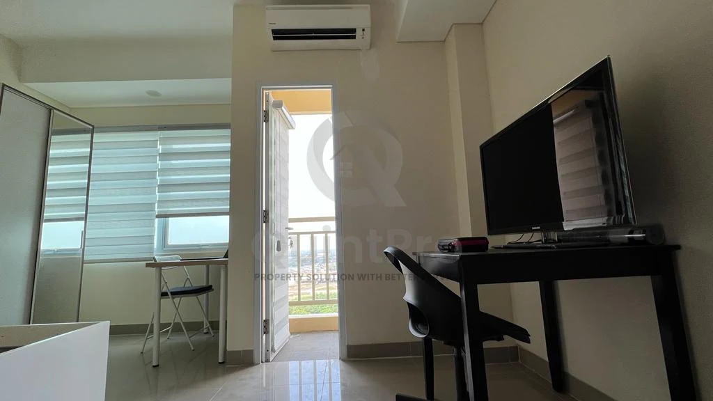Apartemen 1BR Furnished di B Residence BSD, View Luas Akses AEON — foto 2
