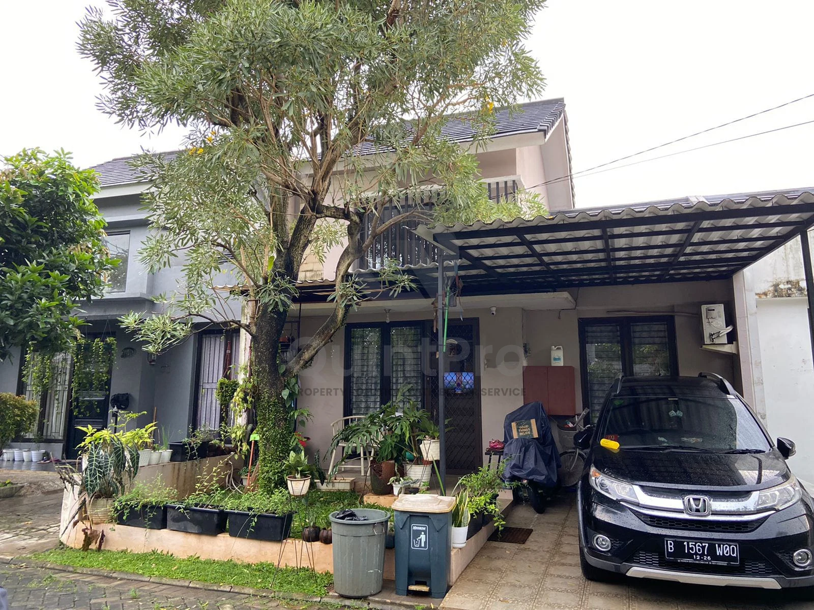 Rumah 3KT 105m² di Green Gardena Bintaro, SHM Hadap Utara Asri