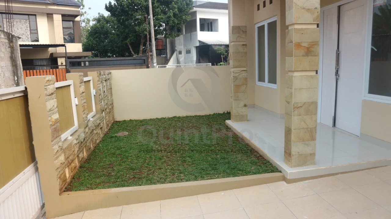 Rumah Modern 2KT di Bumi Puspitek Asri Serpong, SHM Granit Siap Huni — foto 2