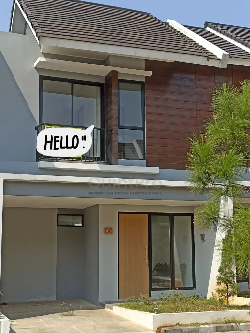 Rumah 2KT Disewa di Naira Residence BSD, Modern Minimalis Siap Huni