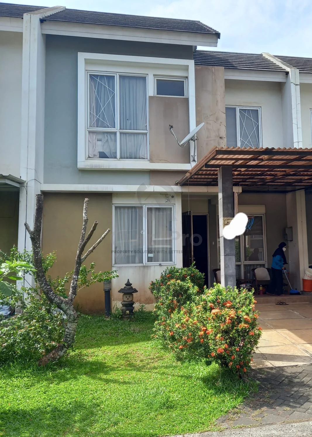 Rumah 3+1KT Verdant Ville BSD, Renovasi 120m² Halaman Hijau Asri