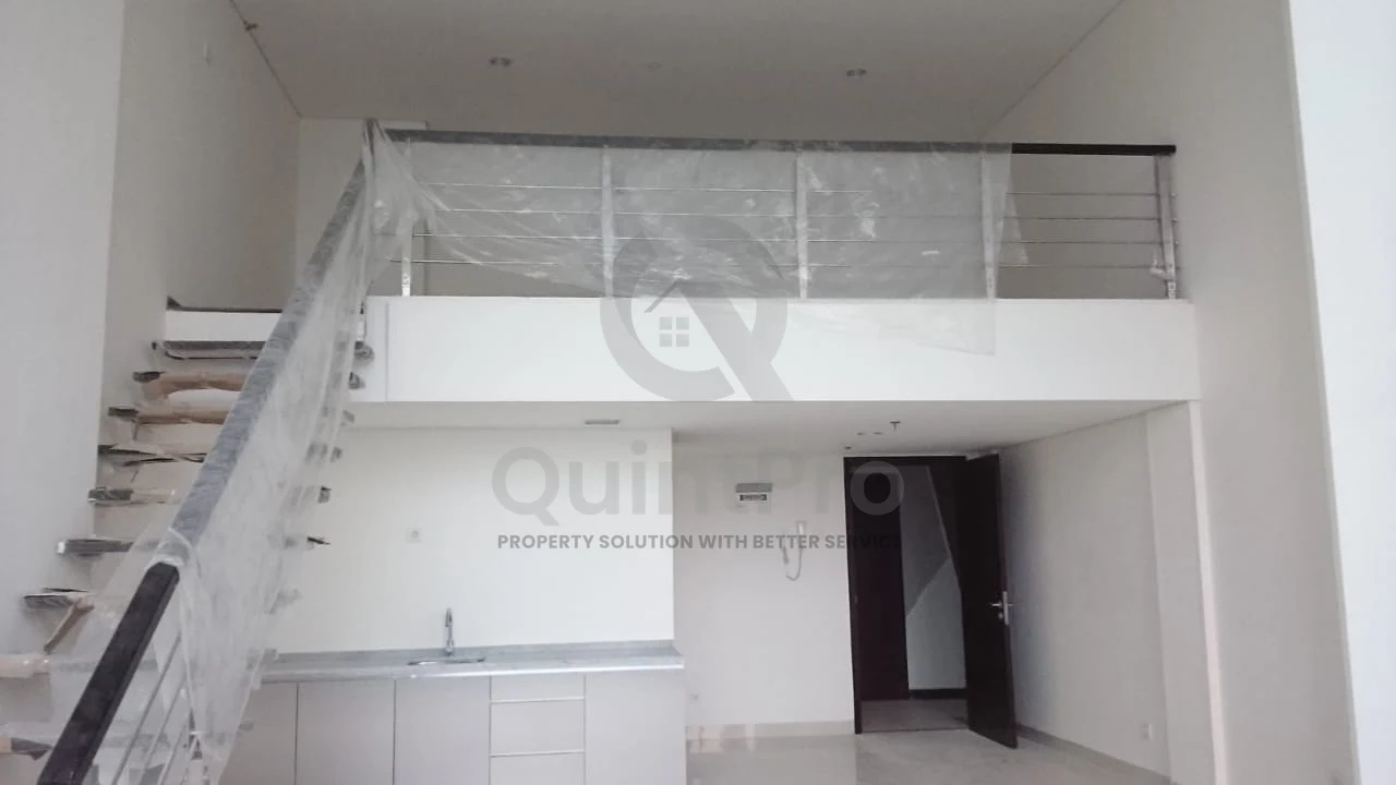 Apartemen 2BR Soho 2 Lantai Brooklyn Alam Sutera, 81m² Mezzanin Ready Use