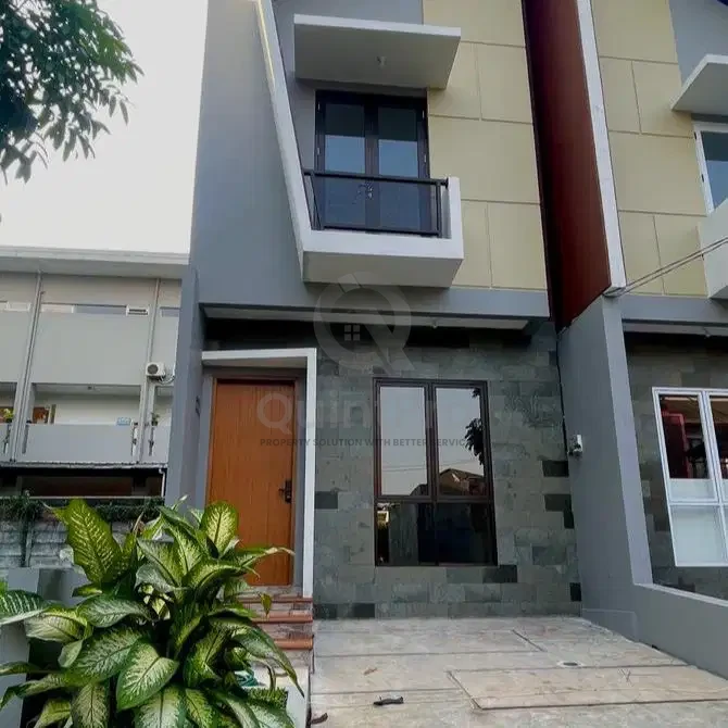 Rumah Modern 3KT 110m² di Kencana Loka Extension BSD, Brand New SHM