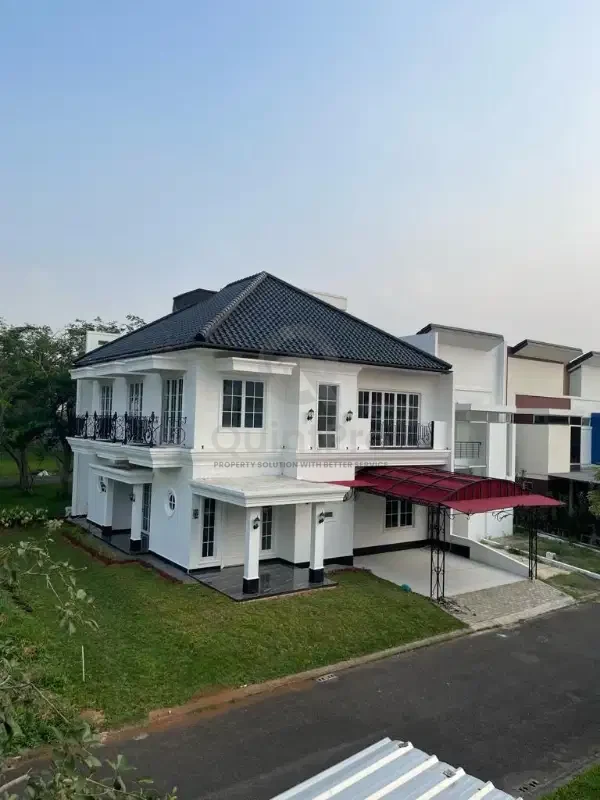 Rumah Brand New 5+1KT American Classic di The Icon Cosmo BSD, 3 Lantai Mewah SHM