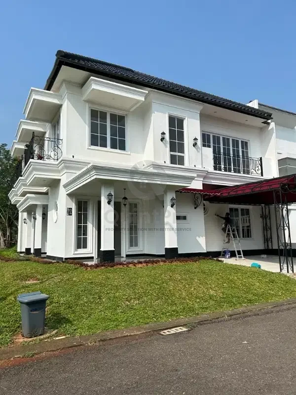 Rumah Brand New 5+1KT American Classic di The Icon Cosmo BSD, 3 Lantai Mewah SHM — foto 2