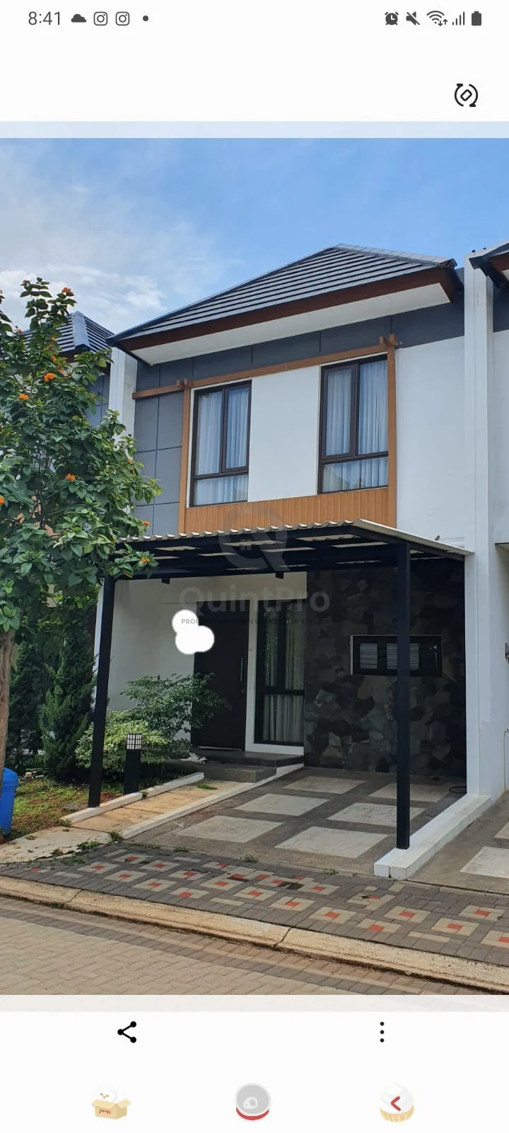 Rumah Modern 2KT 2KM di Kireina Park BSD, Design Minimalis Siap Huni