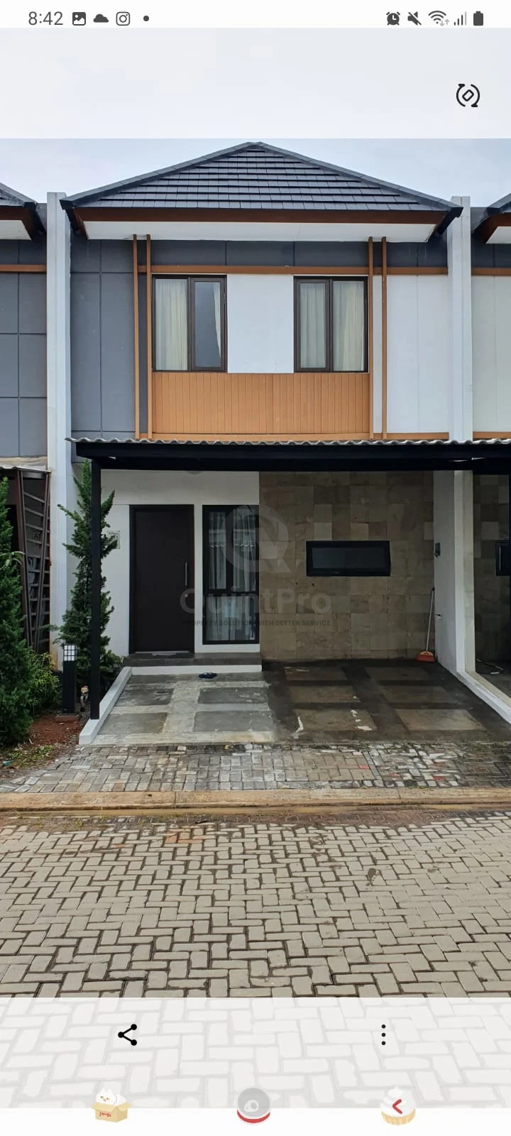Rumah 2KT 2KM Modern di Kireina Park BSD, 2 Lantai Minimalis Siap Huni