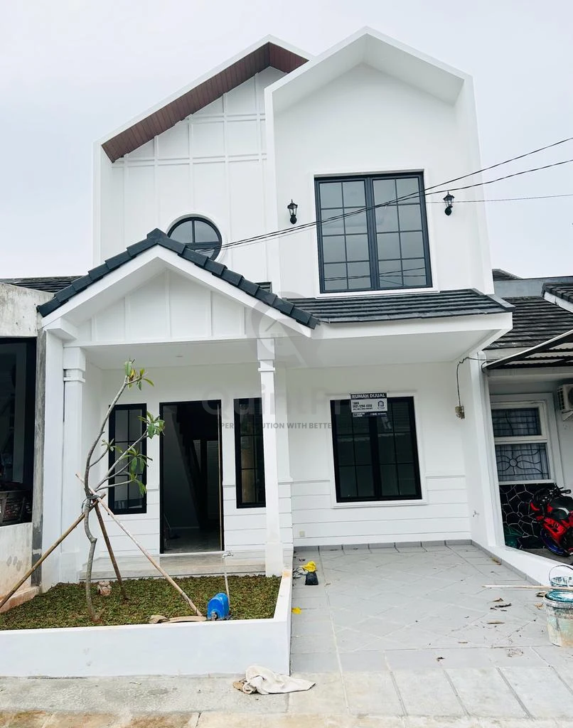 Rumah Modern 3+1KT Serpong Green Park, Norwegian Style 2 Lantai HGB — foto 2